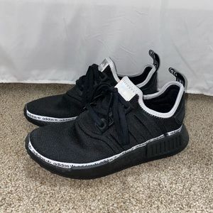 Black Adidas boosts womens size 8.5